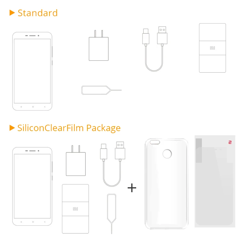 Оригинальный Xiaomi Redmi 4X2 ГБ 16 4 х Мобильный телефон Восьмиядерный Snapdragon 435 5 0 &quot13.0MP