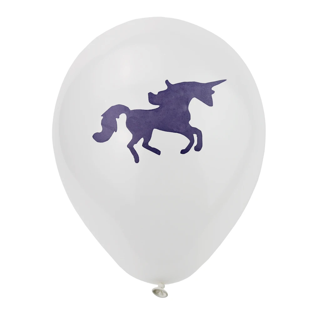 20 шт./лот воздушные шары с единорогом для вечеринок латексные Детские Мультяшные