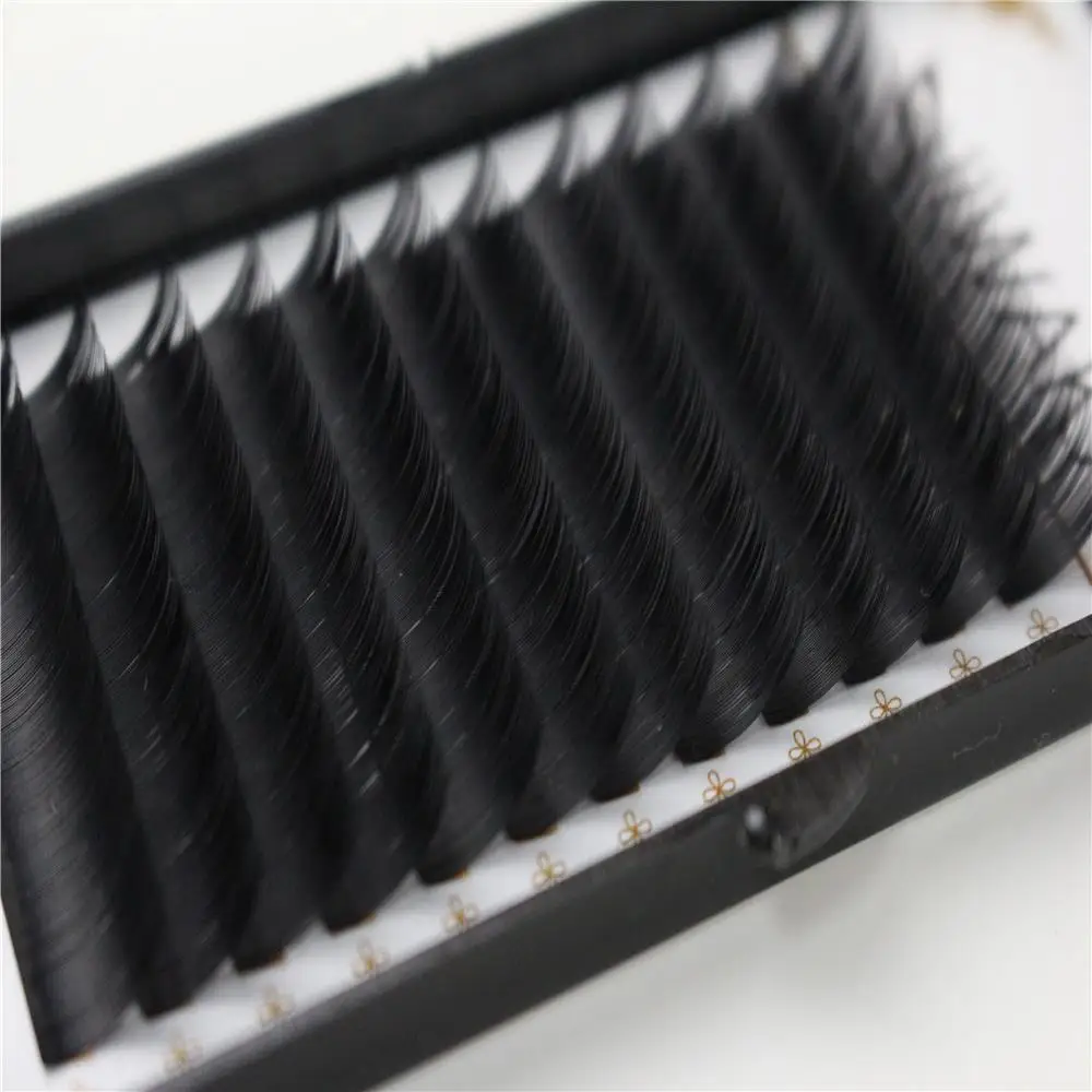1 Box/set Eyelashes Natural False Eye Lashes Mink Cilios Posticos Individual Eyelash Extension Fake Kirpik Silk Lash Human Hair | Красота и