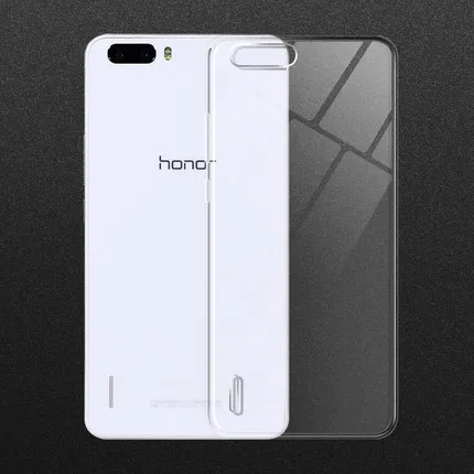 Высококачественный прозрачный чехол из ТПУ для HUAWEI Honor 6 / 6 plus