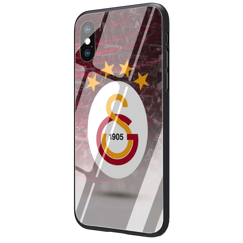 G6 Турция Galatasaray мягкий чехол из закаленного стекла чехол для iPhone 5 5S SE 6 6s 7 8 plus X XR XS 11 pro Max - Цвет: G6