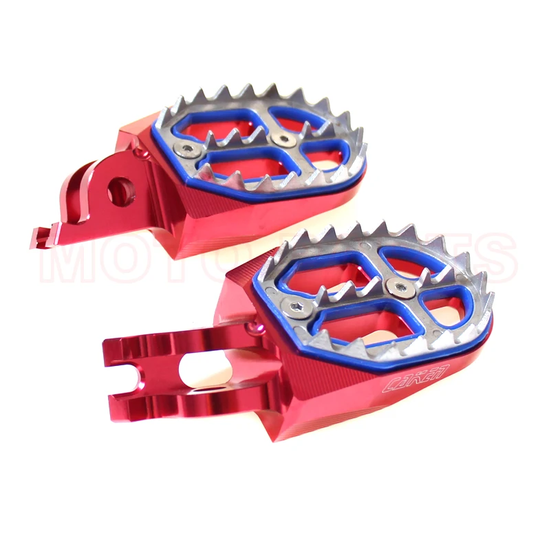 Заготовка CNC подножки педали подходят CR125/250/500 CRF150 CRF250R/X CRF450 Dirt Bike мотоцикл части