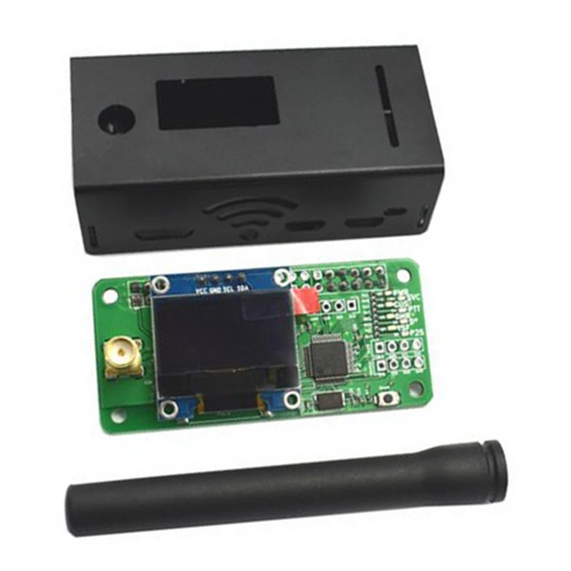 MMDVM модуль горячей точки Замена антенны защитный Черный алюминиевый сплав Чехол