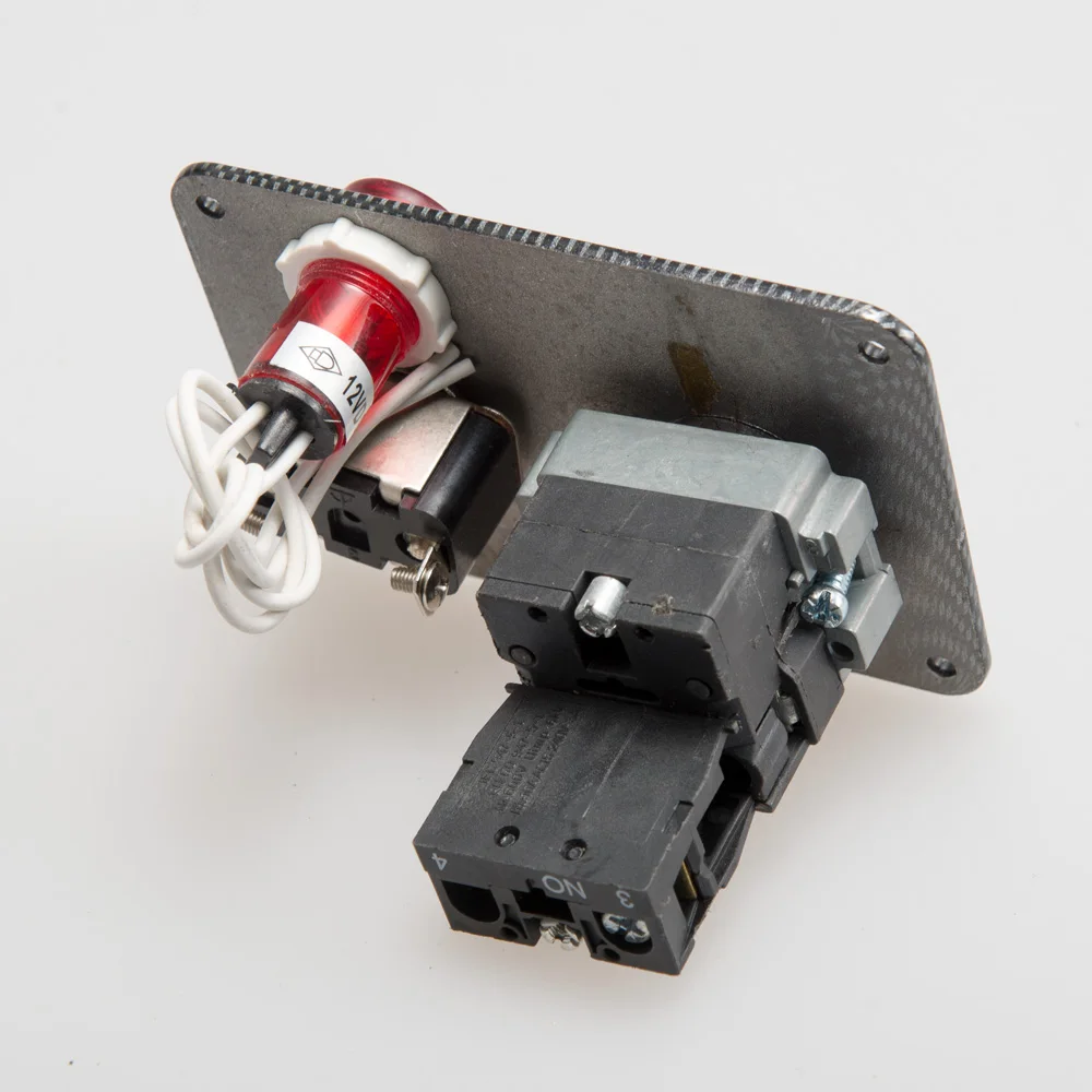 Кнопка запуска двигателя гоночного автомобиля + 1 переключатель панели дрифта 12v