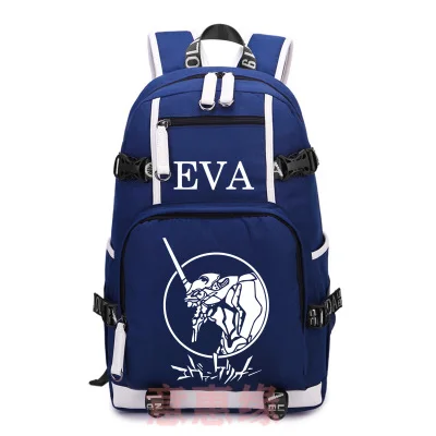 Горячая аниме рюкзак косплей EVA Холщовая Сумка школьная сумка дорожные сумки - Цвет: 09