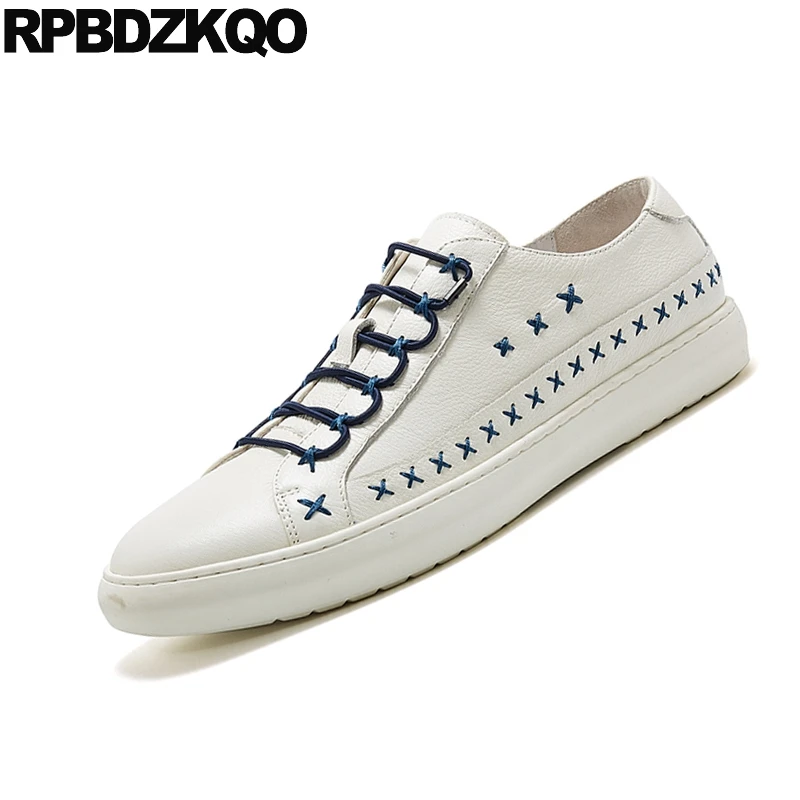 Shoes Brand Famous 2021 Sneakers Real Leather Luxury New Men Runway Skate White Popular Genuine Comfort High Quality Trainers |