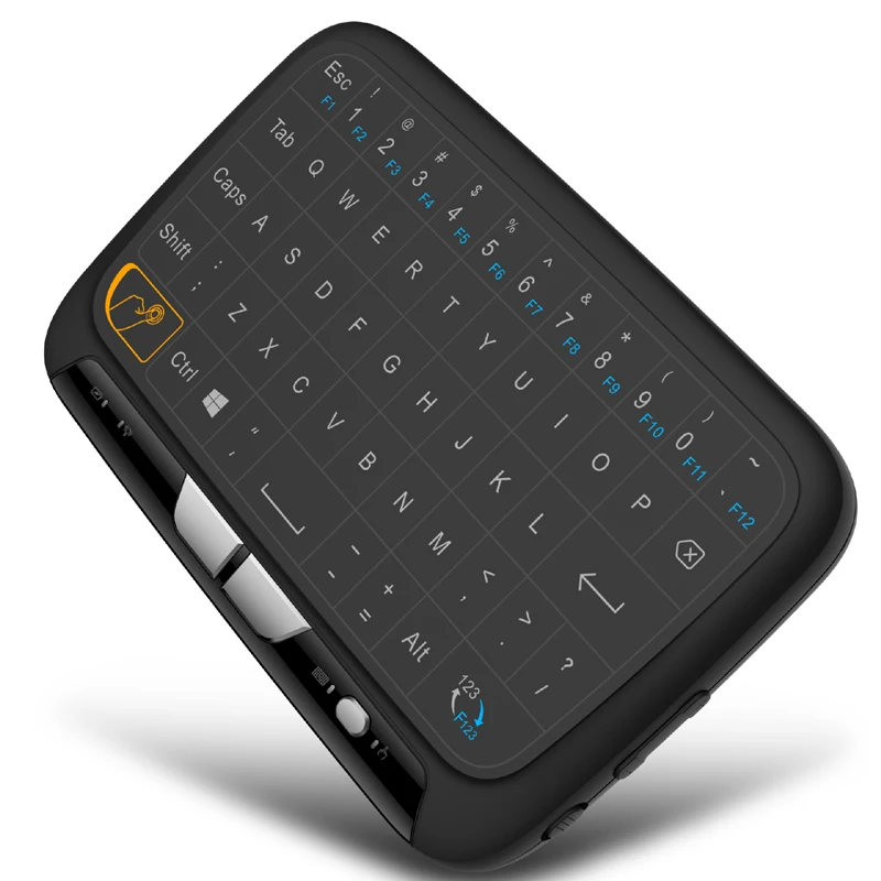 Универсальный пульт дистанционного управления 2,4G Air mouse с большой сенсорной панелью H18 мини-клавиатура для Smart tv Box Tablet PC samsung LG tv