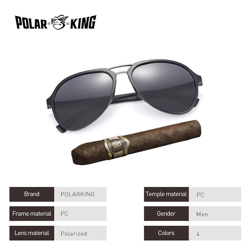 POLARKING Марка Классические Дизайнерские Поляризованные Солнцезащитные Очки Для