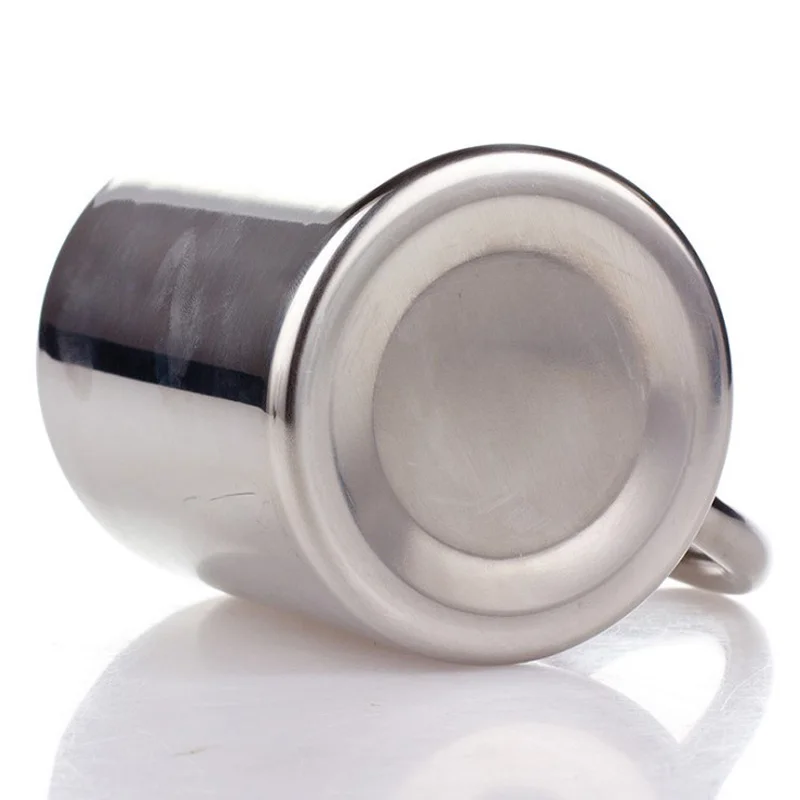 Кружка для кофе Эспрессо из нержавеющей стали 304 однотонная кофейная чашка воды |