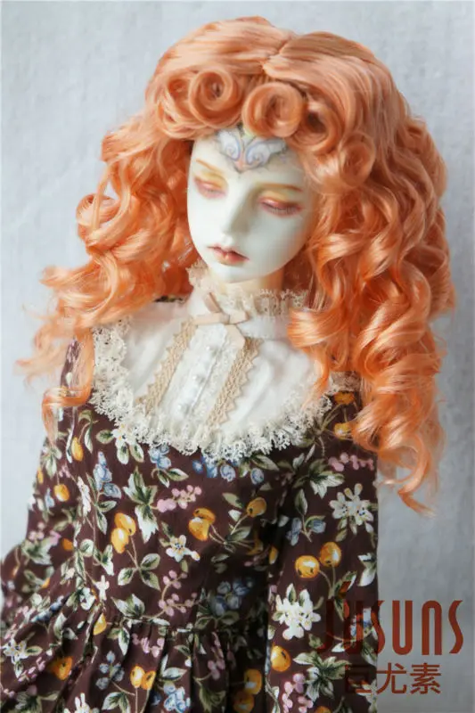 JD276 21-23 см SD BJD кукольный парик парики 1/3 принцесса длинный кудрявая кукла волос