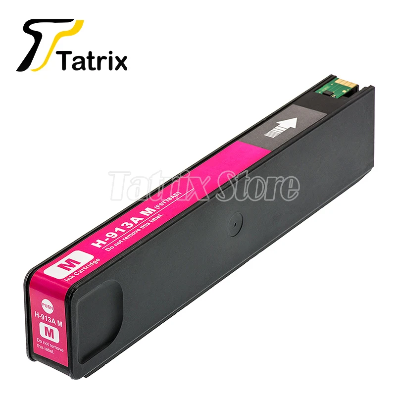 Tatrix 4PK для HP913 HP913A Новый чернильный картридж совместимый HP PageWide 352dw 377dw Pro 452dw 452dn 452dwt