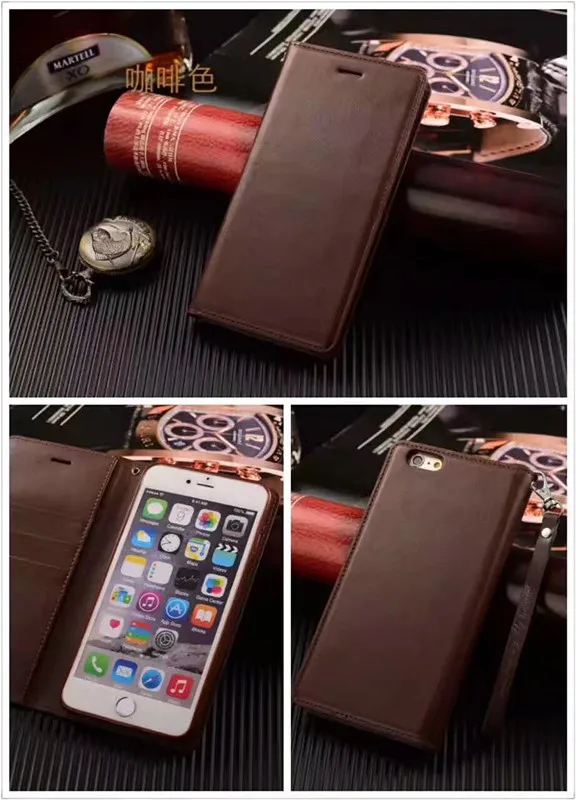 Качественный чехол для iPhone 6 6s Plus 4 7 &quotРоскошная кожа caseme кошелек карт винтажный