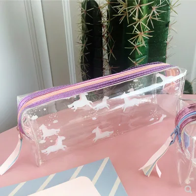 1 шт. кавайный чехол для карандаша Единорог перевернутой трапеции Хэлло Китти