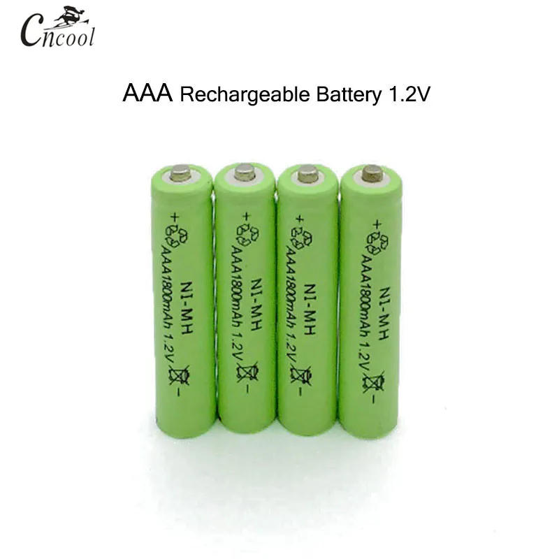 4 шт./лот Новый AAA 1800mAh Ni MH 1 2 V аккумуляторная батарея 3A для камеры игрушки|battery 3a|aaa