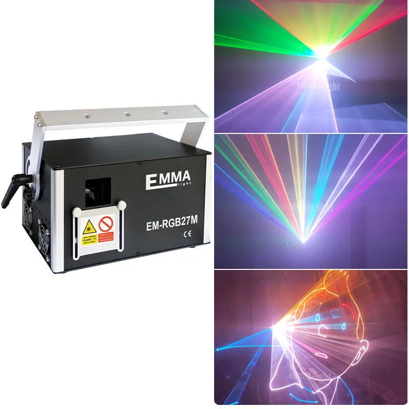 3 Вт красный зеленый синий Rgb мини размер регулируемый движущийся проектор для