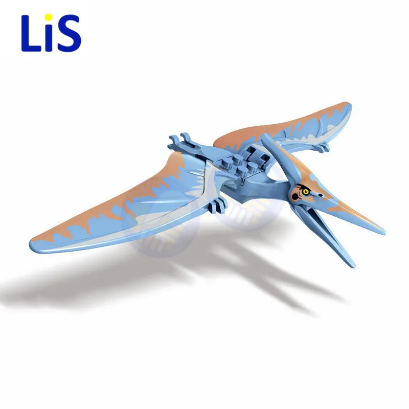 Новый 8 шт./компл. совместим с logoes Юрского периода миров тираннозавра T-rex Indominus Rex