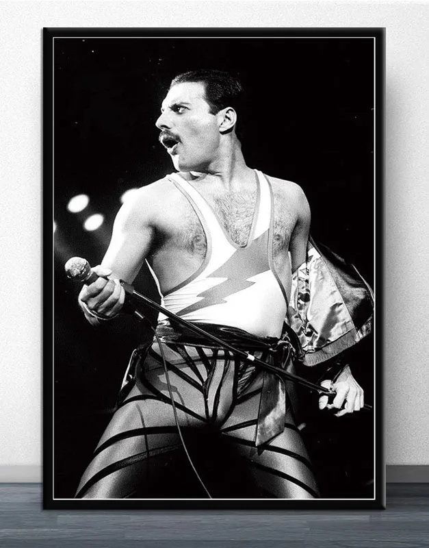 Freddie Mercury богемный рипсоди Рок Музыкальная Группа звезда Плакат настенное