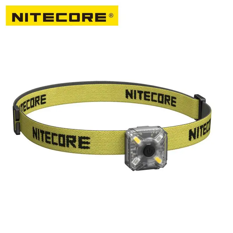 Легкий USB налобный фонарь NITECORE NU05 многофункциональный портативный