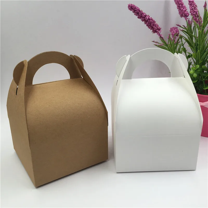 12 шт. Винтажная сумочка из крафт-бумаги ручная работа Подарочная коробка