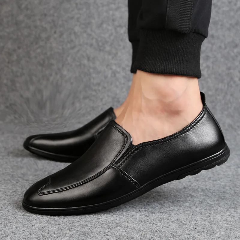 Лоферы NORTHMARCH мужские из натуральной кожи удобные дышащие повседневная обувь для