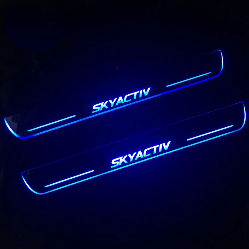 SNCN светодиодный автомобильный Накладка педаль порога тропинка ходовой Добро