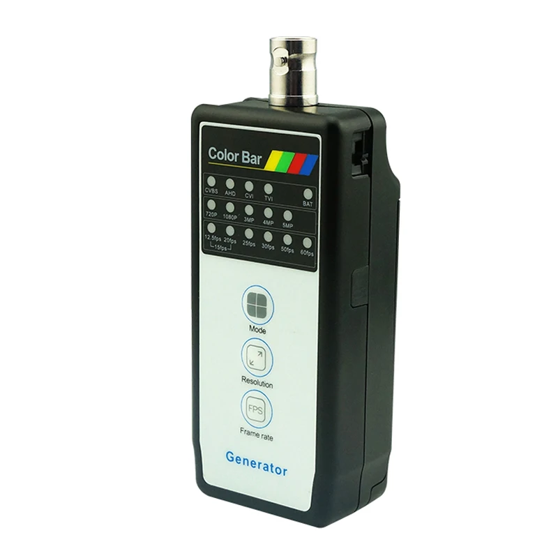 VT 4800 цветной бар генератор поддерживает CVI/TVI/AHD разрешение и частоту