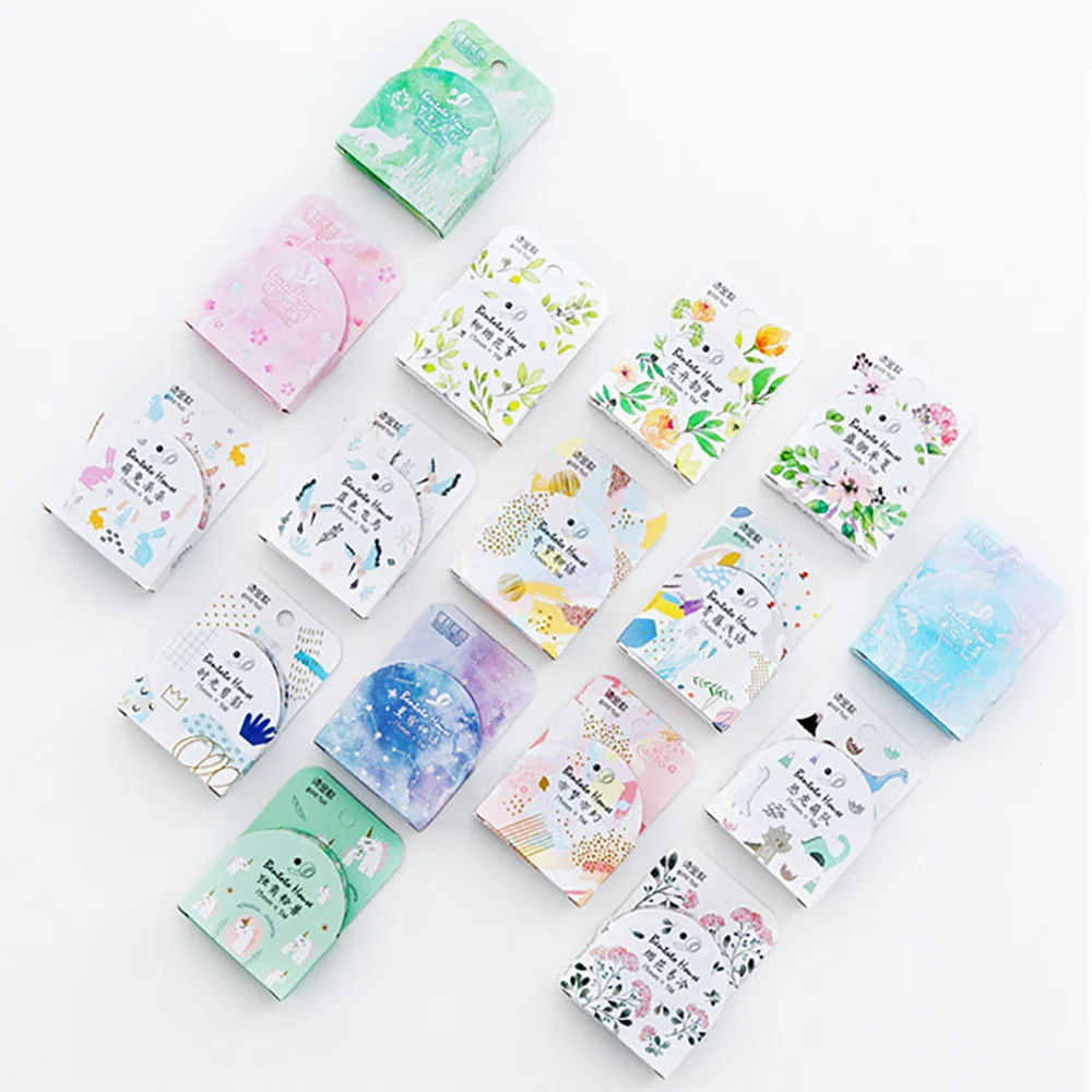 Kawaii Laser Silver Washi Tape DIY Scrapbooking Sticker Notebook Journal Seal Labels Masking Japanese Office Stationery|Офисный скотч| |