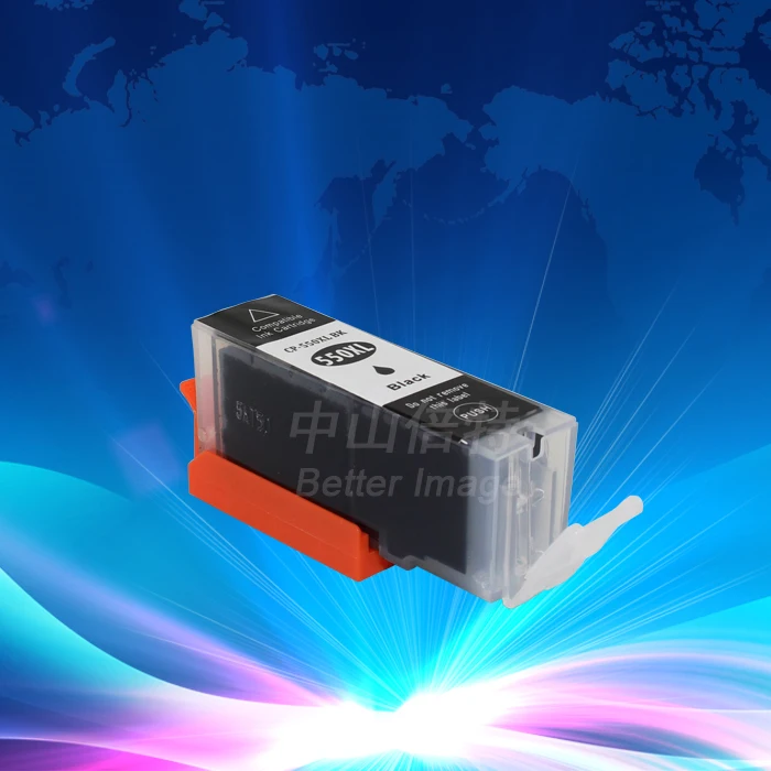 Картриджи для струйных принтеров совместимые с PIXMA MG6350 MG7150 iP8750 MG7550 2BK + 1