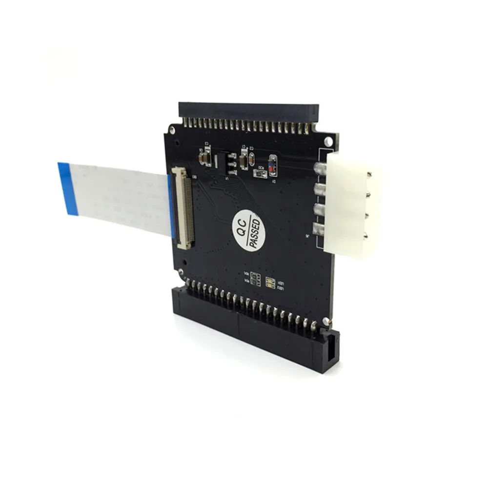 1.8&quot ZIF CE 50pin CF to 2.5&quot 44pin IDE + 3.5&quot 40pin HDD Adapter |