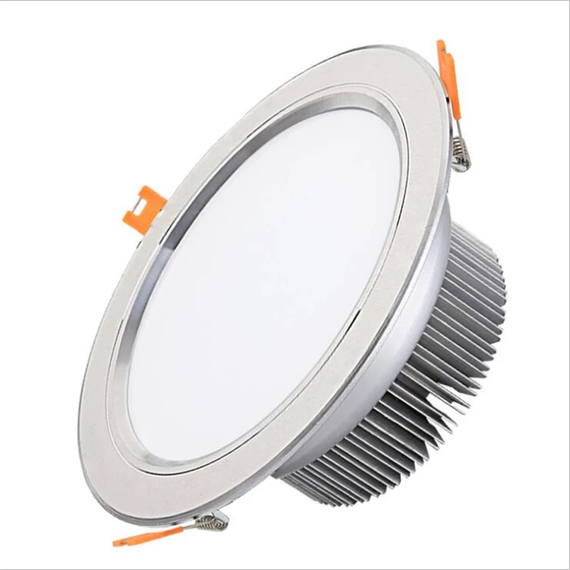 1 шт., 3 Вт, 5 Вт, 7 Вт, 9 Вт, 12 Вт, AC85V-265V светодиодный круглый потолочный светильник, Встраиваемый светодиодный настенный Точечный светильник с светодиодный драйвером для дома, светильник ing