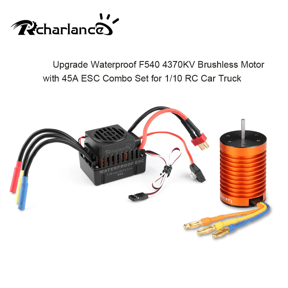 Moteur 3650 3660 F540 3300KV 4370KV бесщеточный двигатель 45A 60A ESC для радиоуправляемых