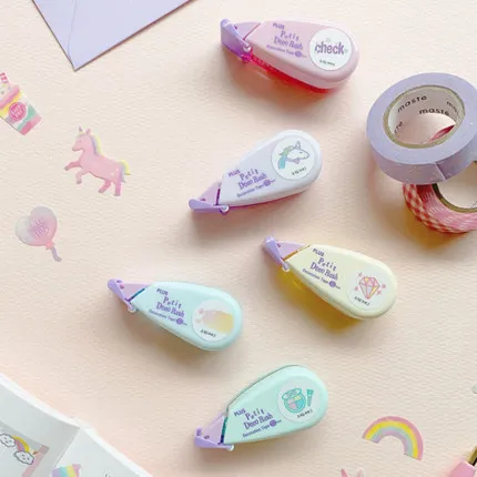 1 шт. плюс Kawaii Животные Пресс Тип декоративная коррекция лента дневник