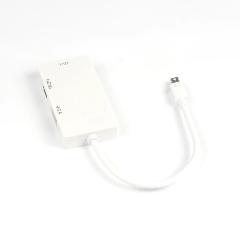 Адаптер MINI DP на HDMI и VGA/DVI 3 в 1|Кабели передачи данных| |