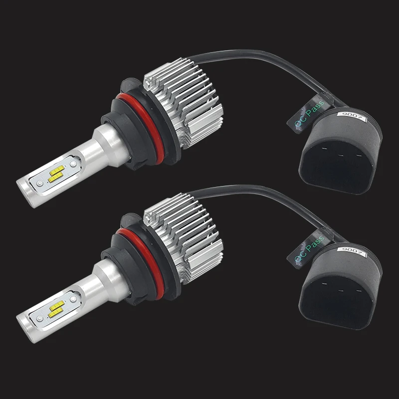 Cnsunnylight водить автомобиль Фары для авто все в одном H7 H11 H1 880 H3 9005 9006 9012 5202 72 Вт 8500LM H4 H13 9007 Высокая Низкая луч света