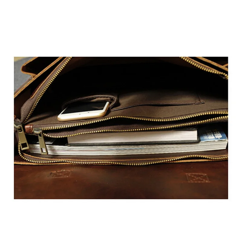 Brand New Fashion Men's Shoulder Bag Simple Vintage Leather Men Messenger Korean Style Cool Handbag Male briefcase 2016 сумка женская