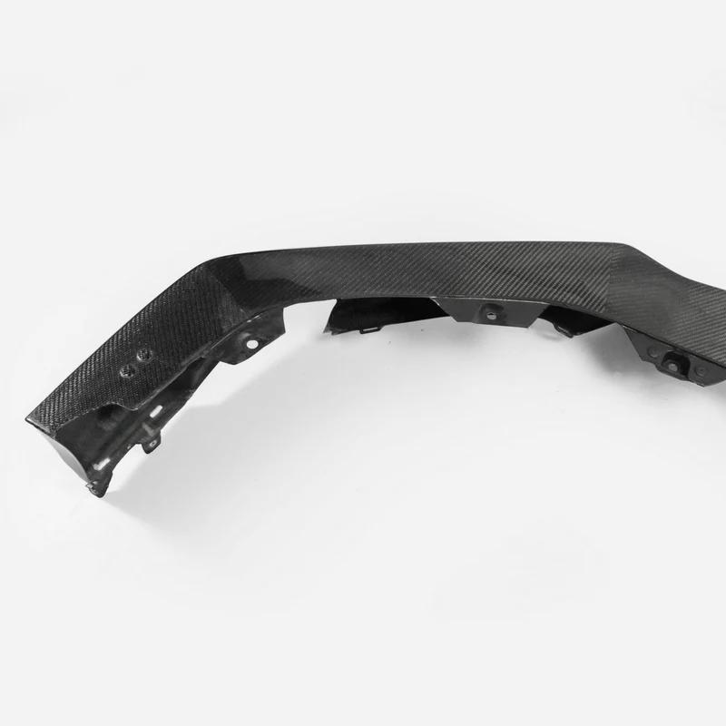 Для Honda Civic 15-17 Тип R FK2 OEM из углеродного волокна передний нижний разветвитель губ(5 дверной Люк) глянцевая отделка бампера под набор спойлеров