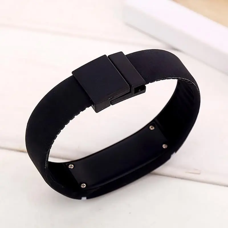 Часы с резиновой подсветкой для мужчин и женщин спортивные цифровые модные