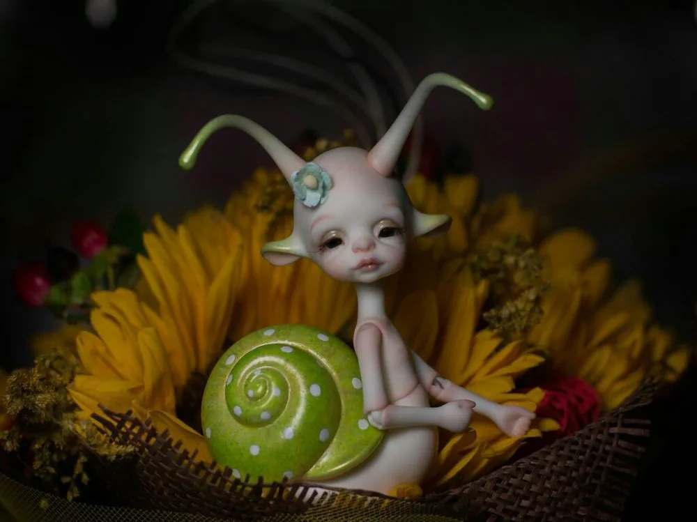 Bjd 1/8 кукла Ларри маленькая улитка свободные глаза|Куклы| |