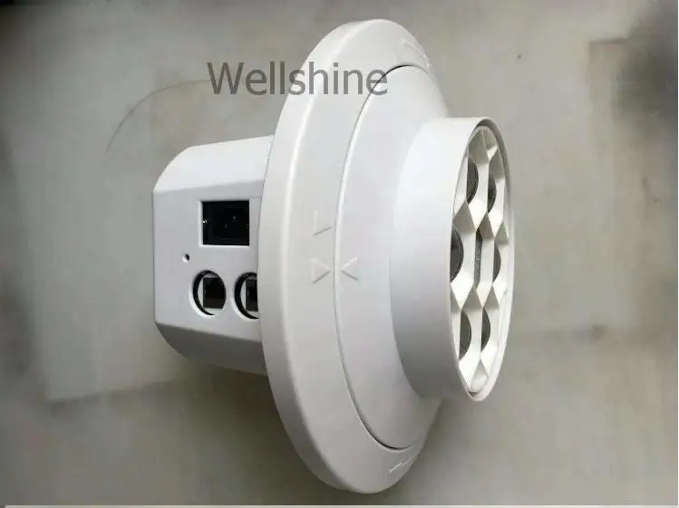 Бесплатная доставка Горячая продажа 6x10 Вт RGBW led + 1x50 мВт зеленый лазер для сцены