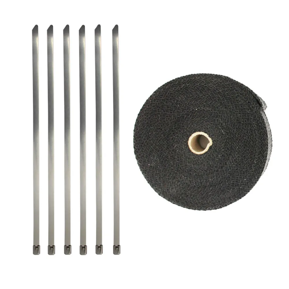 Стекловолоконная выхлопная обмотка турботруба высокая теплоизоляционная лента