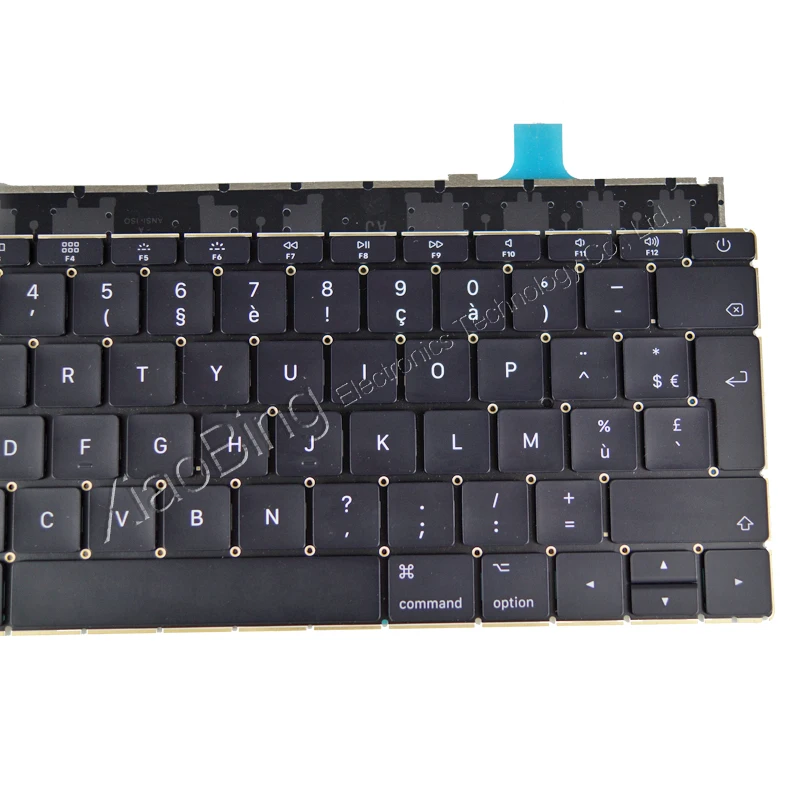 Ноутбук с подсветкой и винтами для Macbook 12 дюймов A1534 FR AZERTY|Клавиатуры замены| |