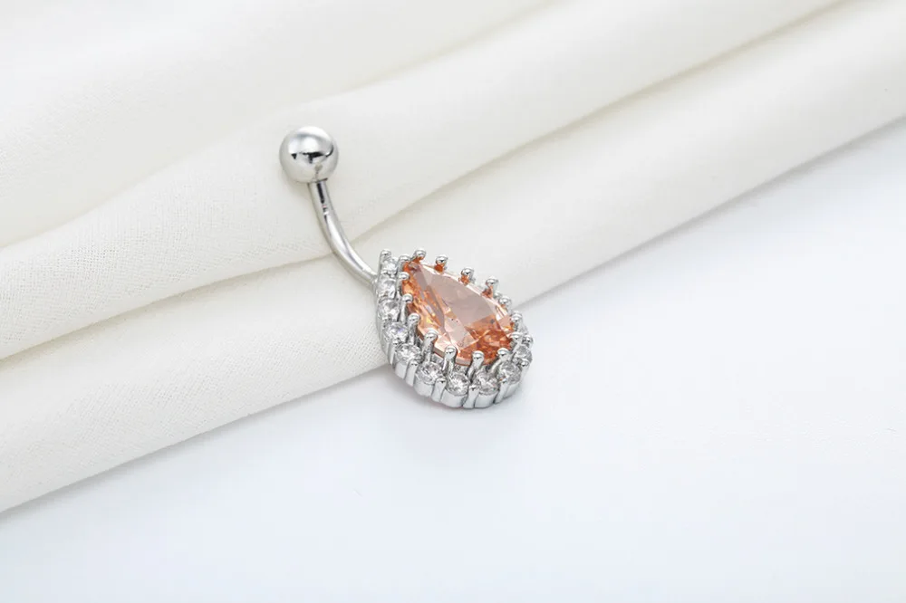 Kinitial хирургическое ювелирное изделие для пирсинга тела стальное кольцо пупка с