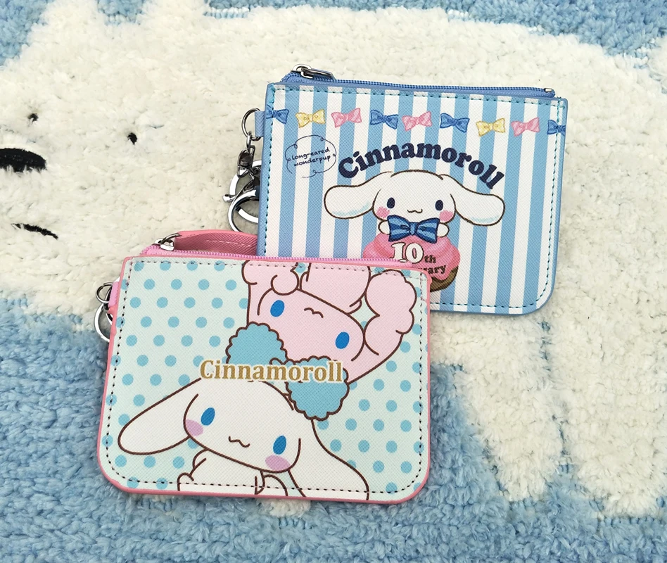 Кошелек из искусственной кожи с мультяшным принтом Saniro Cinnamoroll мини кошелек
