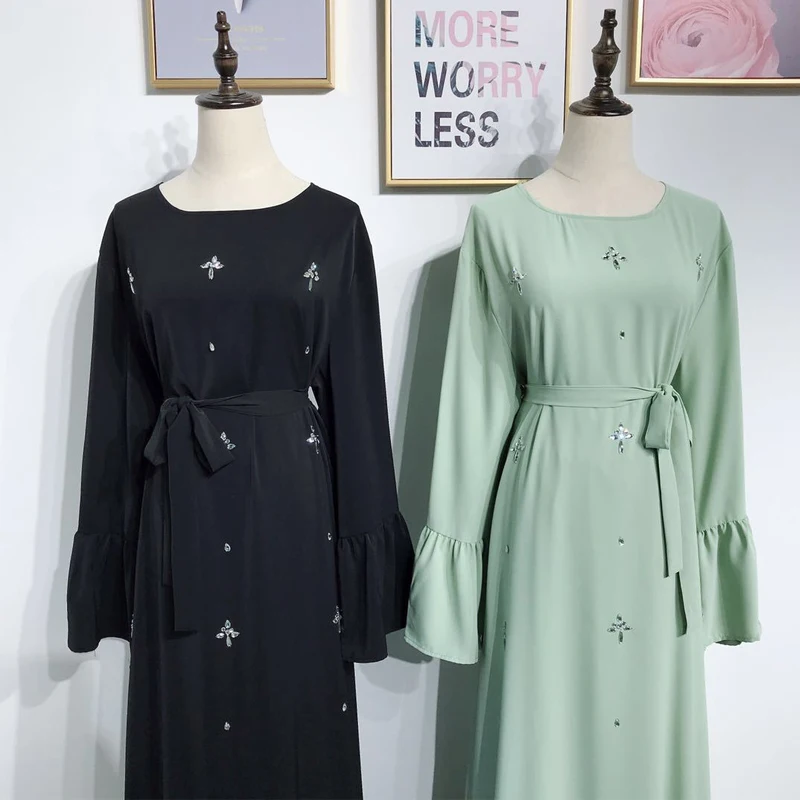 Абая для женщин 2019 абайя мусульманский хиджаб из Дубая кафтан арабский