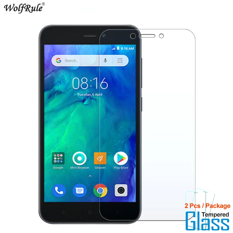 2 шт для стекла Xiaomi Redmi Go защита экрана закаленное стекло Защитная пленка телефона