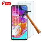 Чехол из закаленного стекла для телефона samsung a10 a20 a20e a30 a40 a40s a50 a60 a70 a80 a90 защитный чехол Аксессуары для galaxy