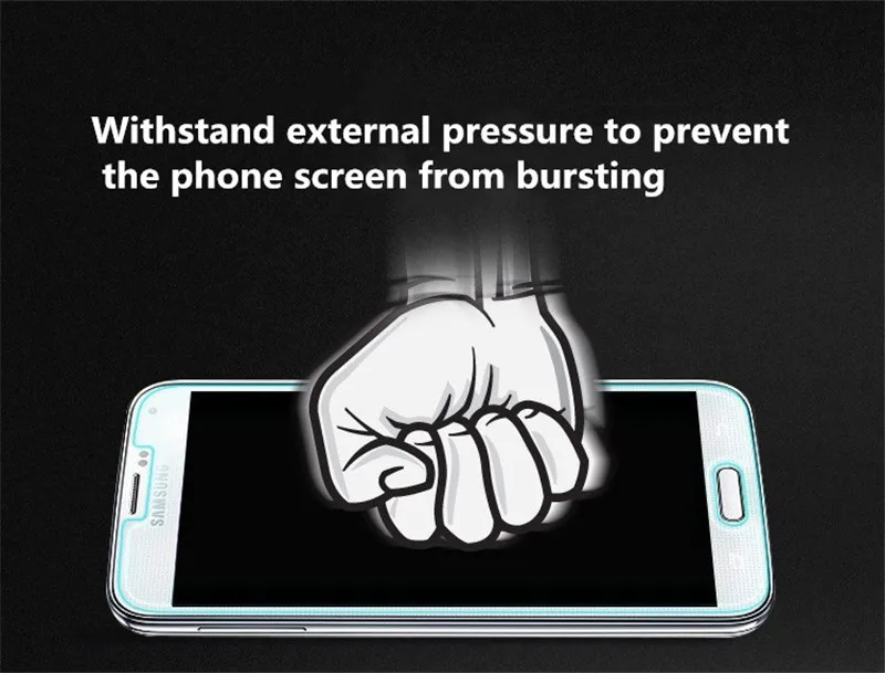 Защитная пленка из закаленного стекла для samsung Galaxy S6 с уровнем твердости 9 H экрана