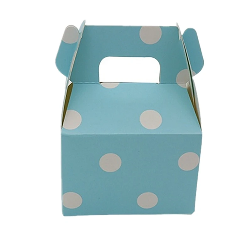 12pcs/lot Dots Printed Paper Horn Candy Box Stripe Polka Chevron Treat Bags Wedding Birthday Party Decorations | Дом и сад