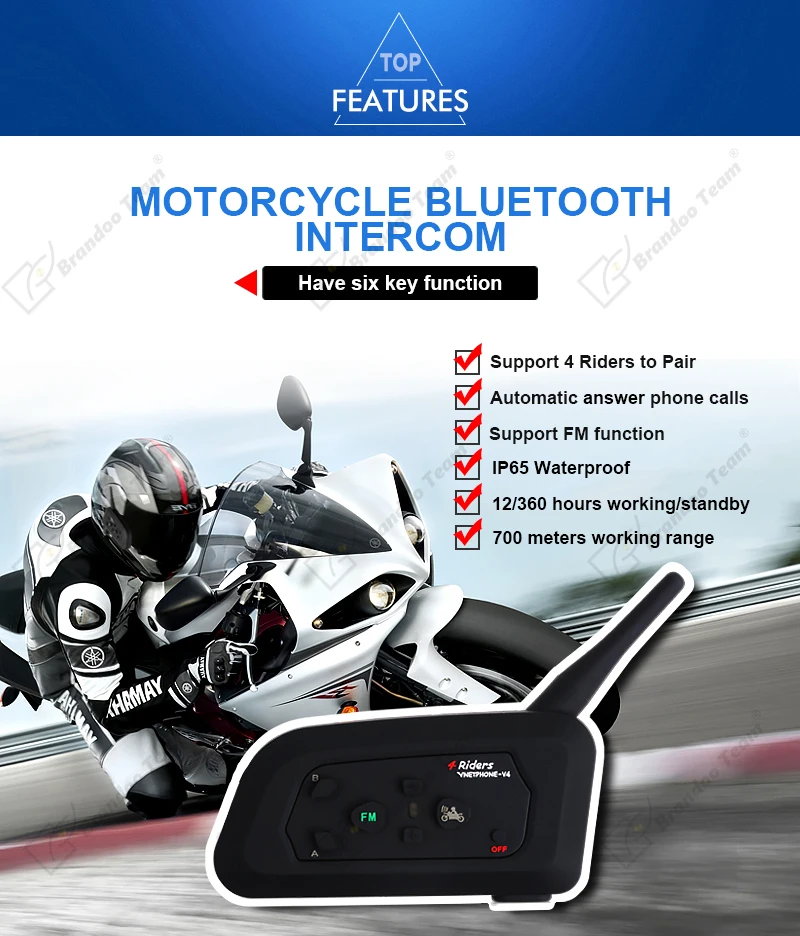 2 комплекта V4 шлем Bluetooth гарнитура мотоцикл стерео наушники для мобильного телефона и gps радио