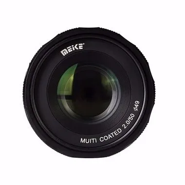 Объектив Meike MK FX 50 2.0 мм f2.0 с большой диафрагмой и ручной фокусировкой Для